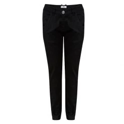 Young Versace Black Cotton Denim Jeans 8 Yrs For Kids