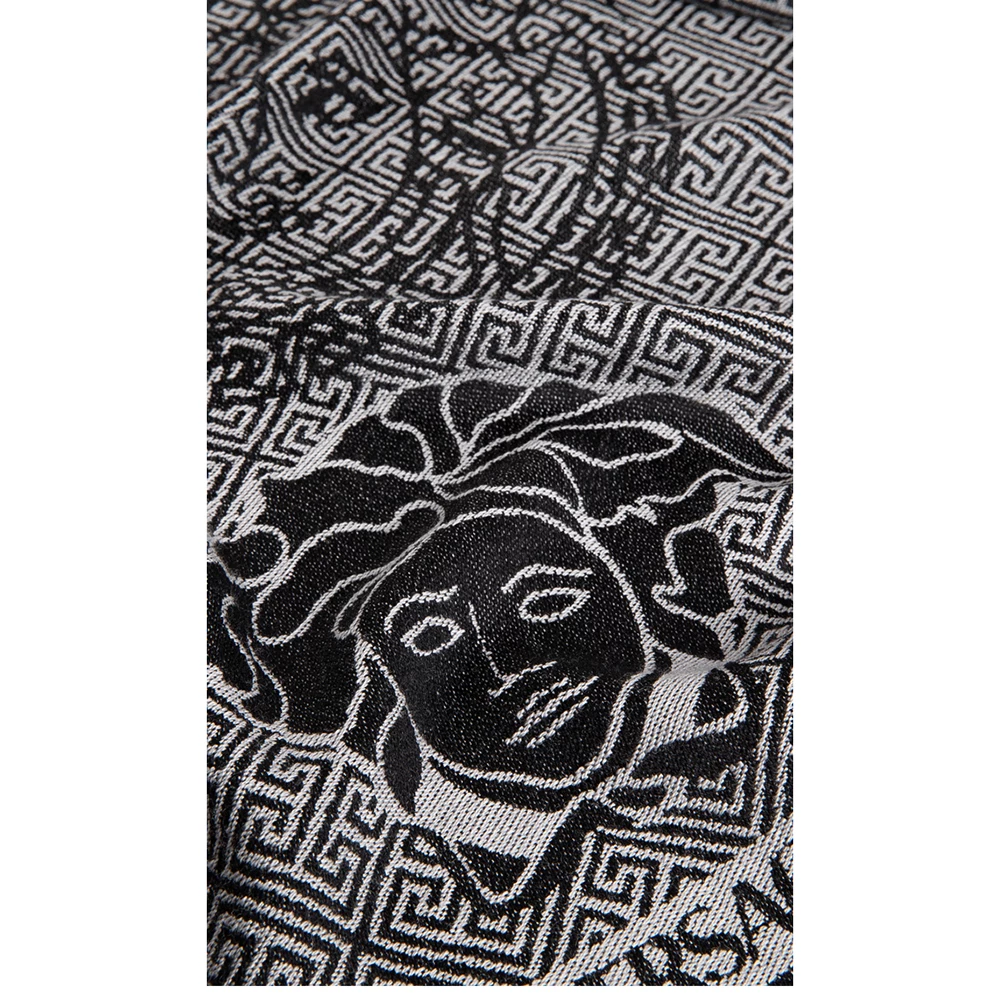 Versace Grey Versace Medusa Scarf For Women - Image 2