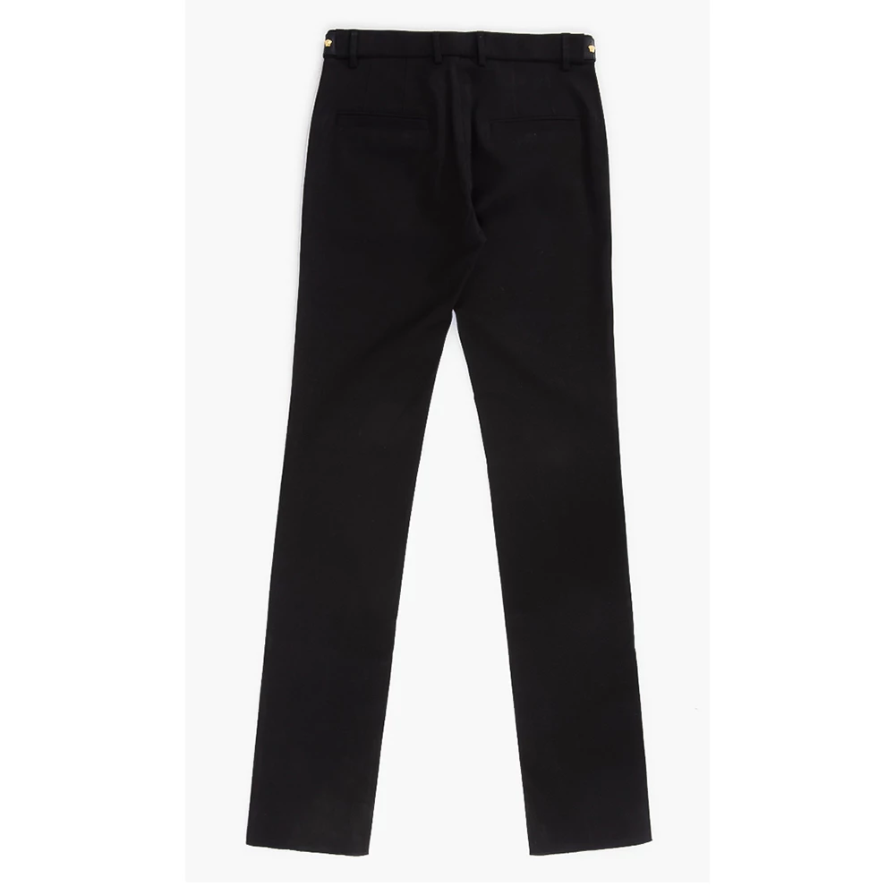 Versace Black Gianni Casual Pants XS (44) For Men - Image 2