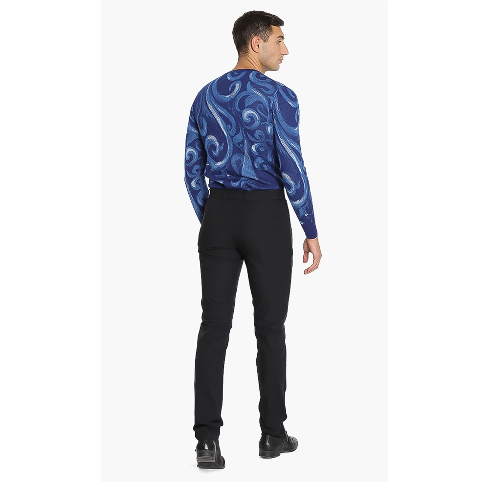 Versace Black Zip Pocket Pants 3XL (56) For Men - Image 3