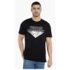 Versace Black Logo Graphic Print T-Shirt L For Men