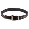 Versace Black Medusa Studded Buckle Belt 90CM For Men