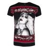 Gianni Versace Black Donatella Print Crew Neck T-Shirt M For Men