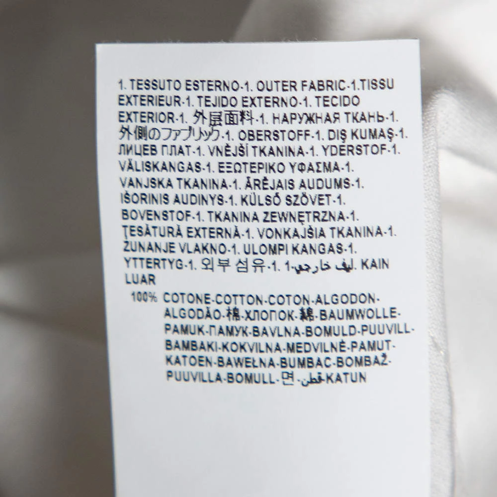 Versace White Printed Cotton Short Sleeve T-Shirt L For Men - Image 7