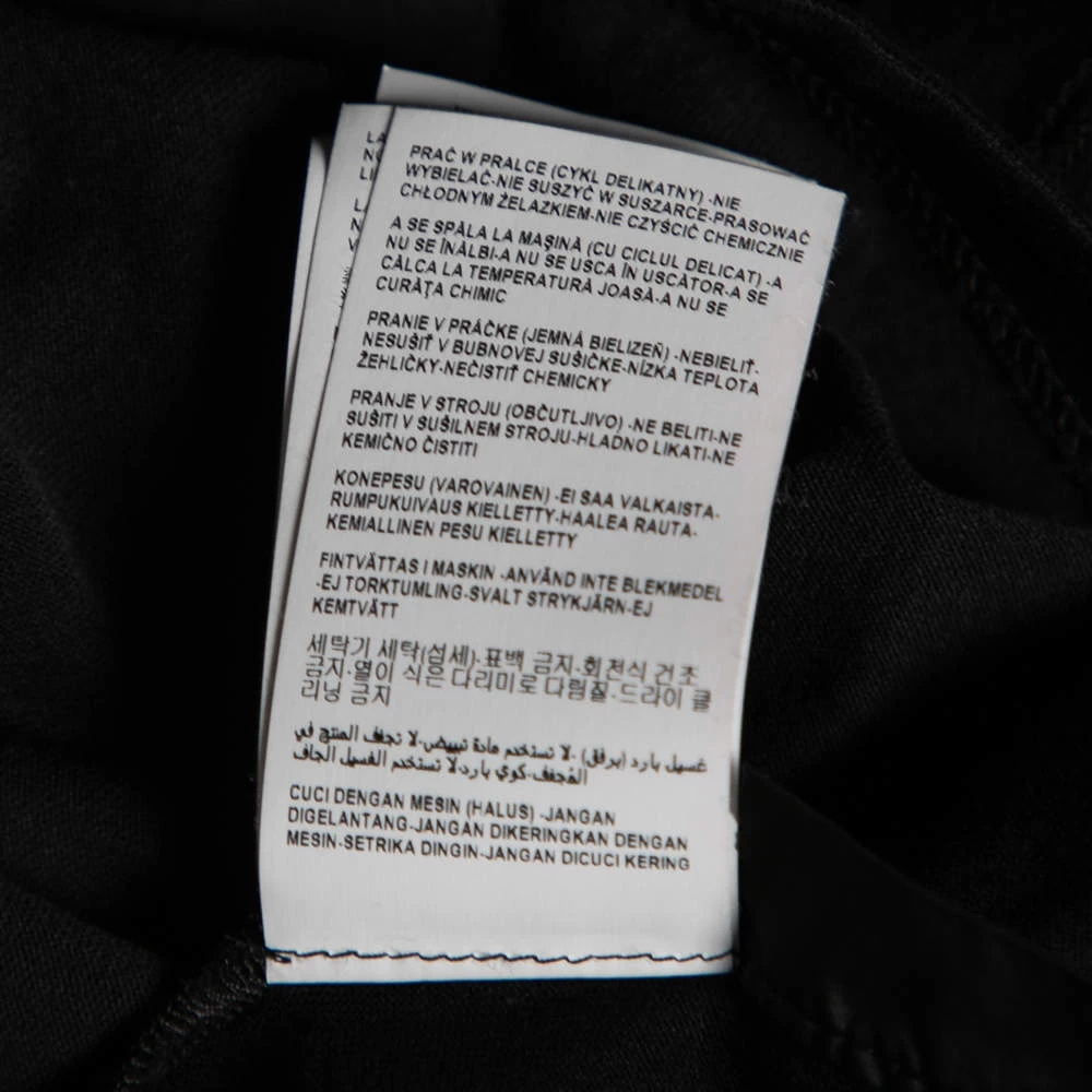 Versace Black Medusa Printed Cotton Short Sleeve T-Shirt L For Men - Image 7