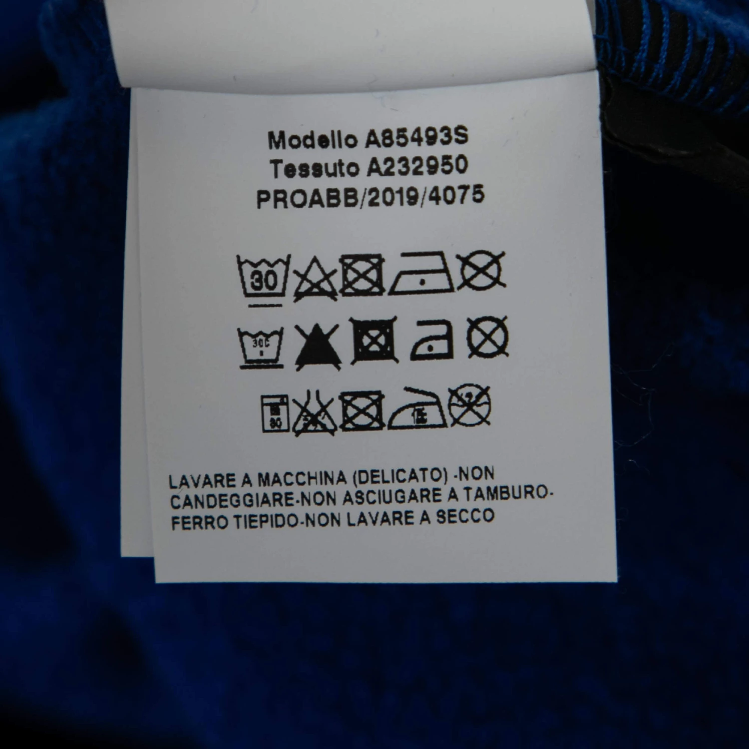 Versace Blue Logo Printed Cotton Crew Neck Sweatshirt M For Men - Image 6