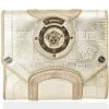 Versace Gold Embossed Leather Wallet For Men