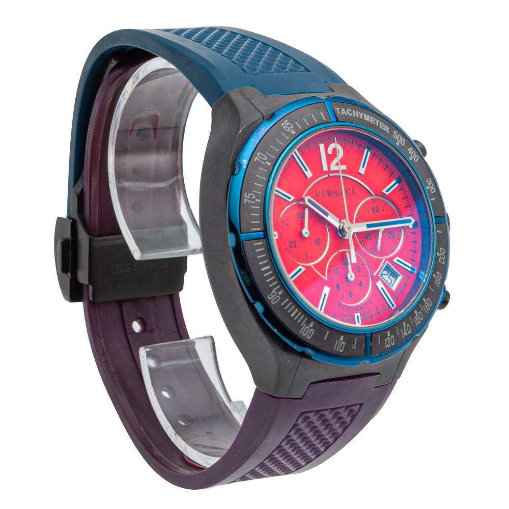 Versace DV One Cruise Limited Edition 40/99 Pieces Automatic Chronograph Men's Watch 43.5 MM For Men - Image 3