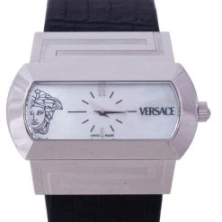Versace Mother Of Pearl Stainless Steel PS91990 Men's Wristwatch 40MM For Uncategorized