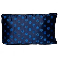 Versace Medusa Navy Blue Cotton Pillow For Unisex