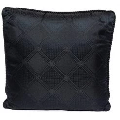 Versace Medusa Black Cotton Cushion 45CM For Unisex