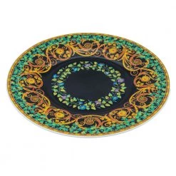 Versace Rare Porcelain Plate 18 CM For Unisex