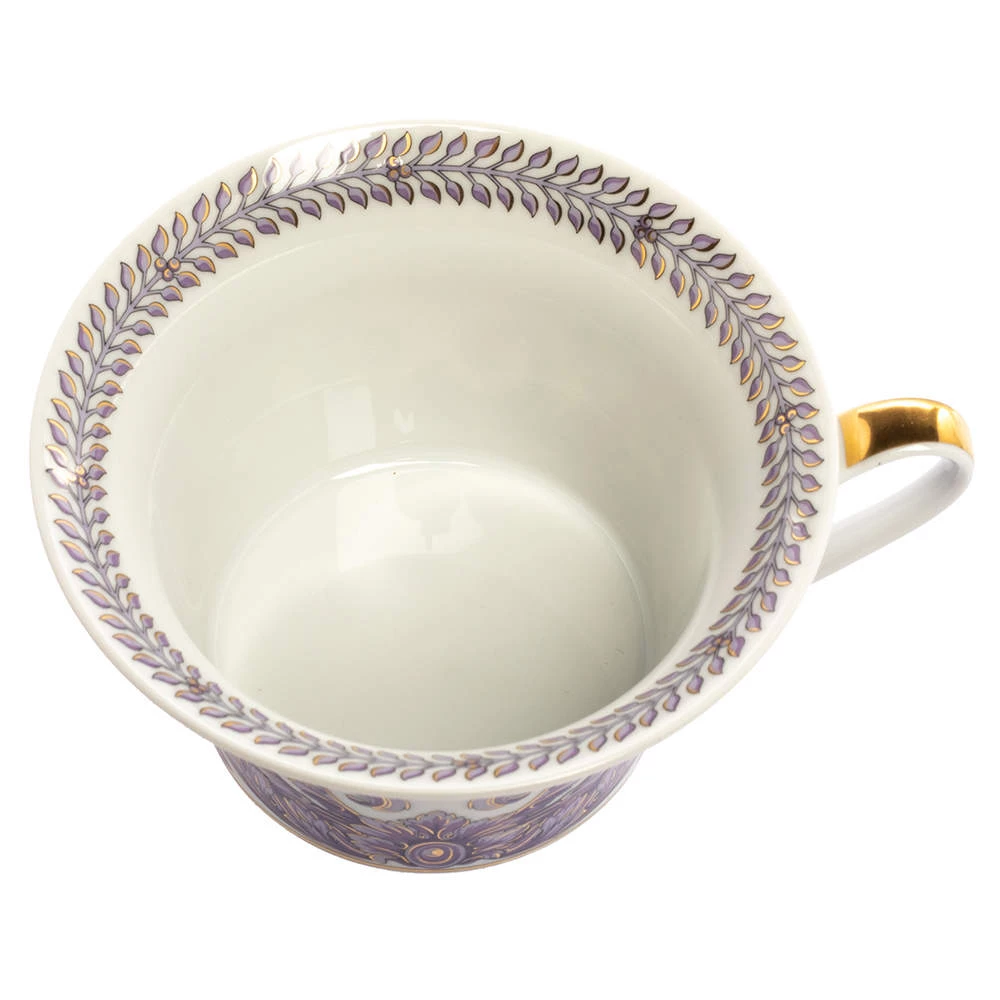 Versace X Rosenthal Le Grand Divertissement Cup & Saucer Set For Unisex - Image 3