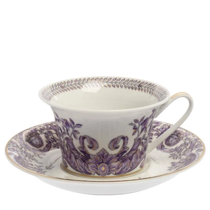 Versace X Rosenthal Le Grand Divertissement Cup & Saucer Set For Unisex