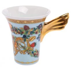 Versace X Rosenthal Le Jardin De Versace Espresso Cups Set Of 3 For Unisex