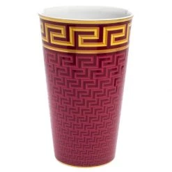 Versace X Rosenthal Méandre Porcelain Vase For Unisex