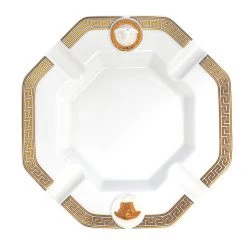 Rosenthal Meets Versace Medusa Gorgona Porcelain Ashtray For Unisex