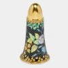 Rosenthal Meets Versace Gold Ivy Floral Print Porcelain Pepper Shaker For Unisex