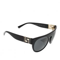 Versace Black MOD. 4333-A Round Sunglasses For Women