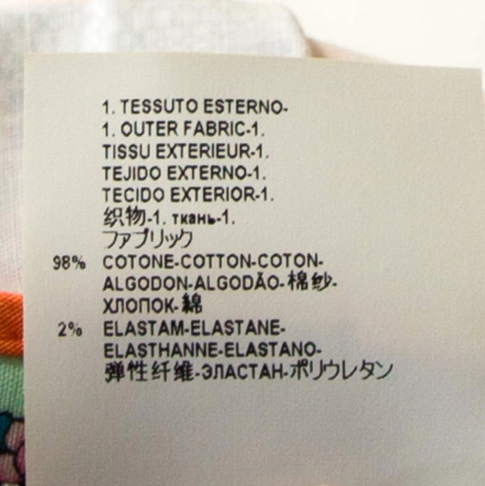 Versace Multicolor Floral Print Cotton Sheath Dress M For Women - Image 6