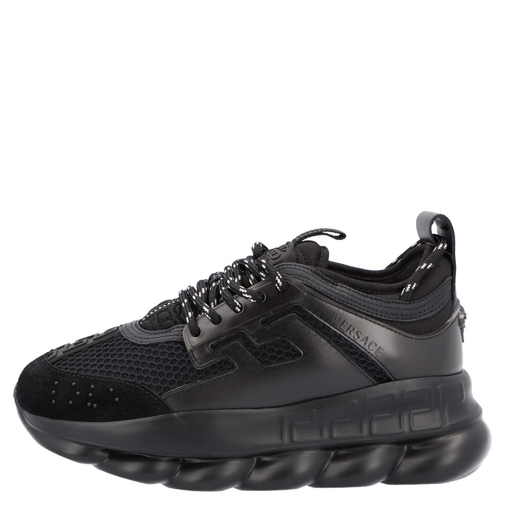 Versace Black Chain Reaction Women's Sneakers Size EU 39.5 For Women - Image 2
