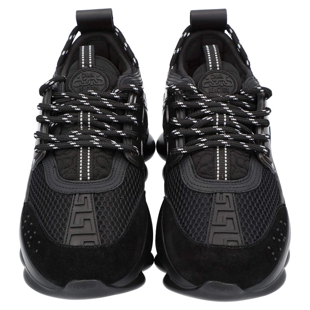 Versace Black Chain Reaction Women's Sneakers Size EU 39.5 For Women - Image 3