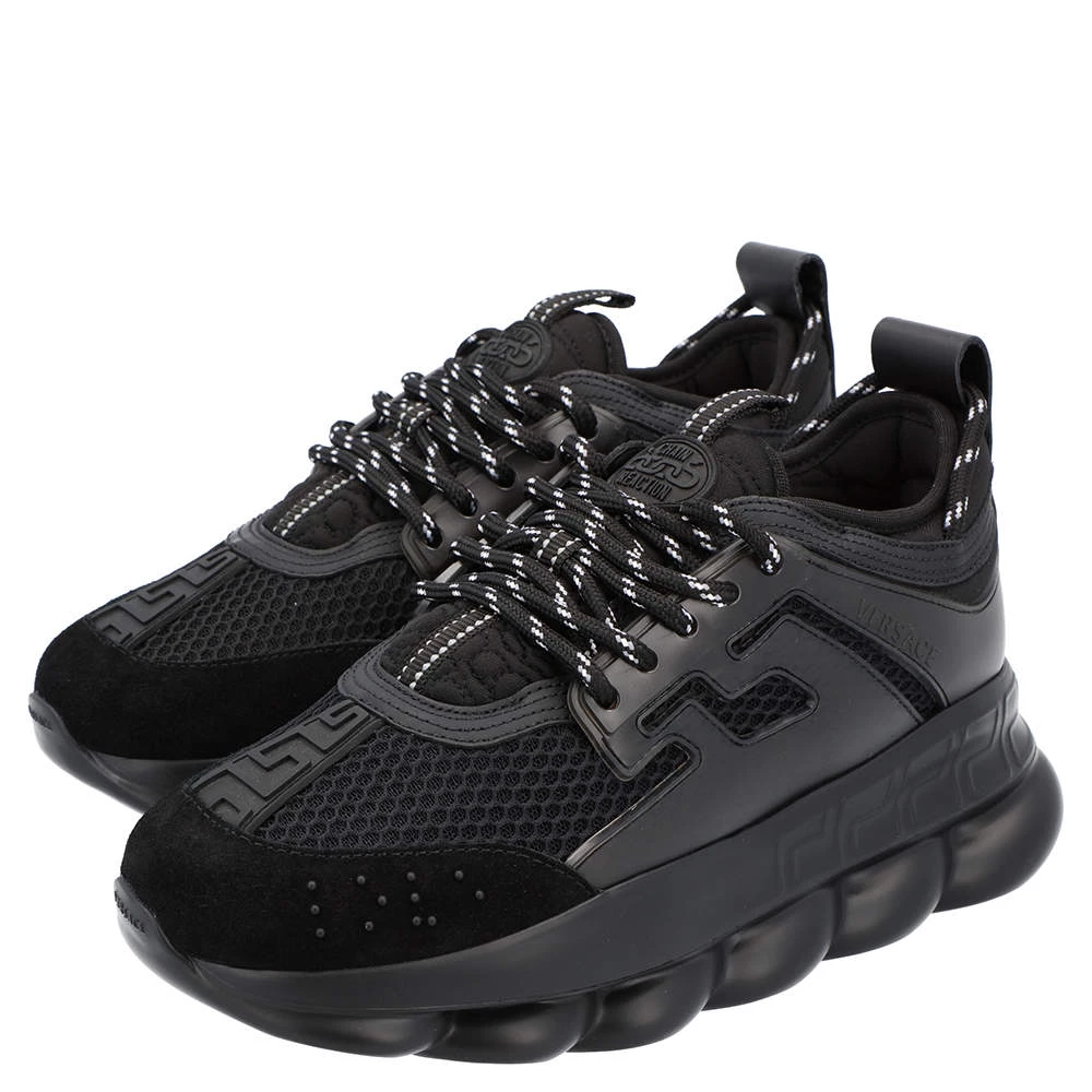 Versace Black Chain Reaction Women's Sneakers Size EU 39.5 For Women - Image 4
