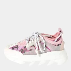 Versace Pink/White Wmns Chain Reaction Sneaker EU 37 For Women