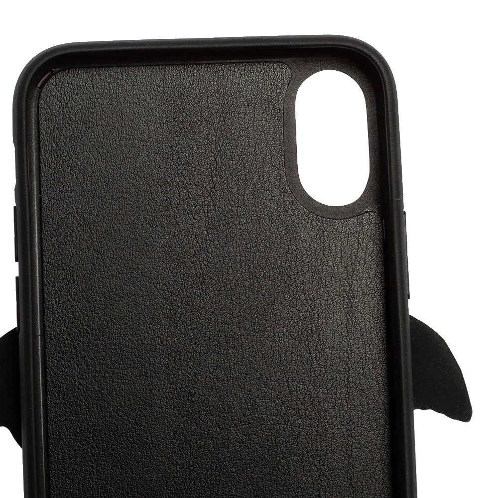 Versace Black Silicone Medusa IPhone X Cover For Women - Image 6