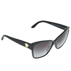 Versace Black Mod. 4277-A Medusa Gradient Square Sunglasses For Women