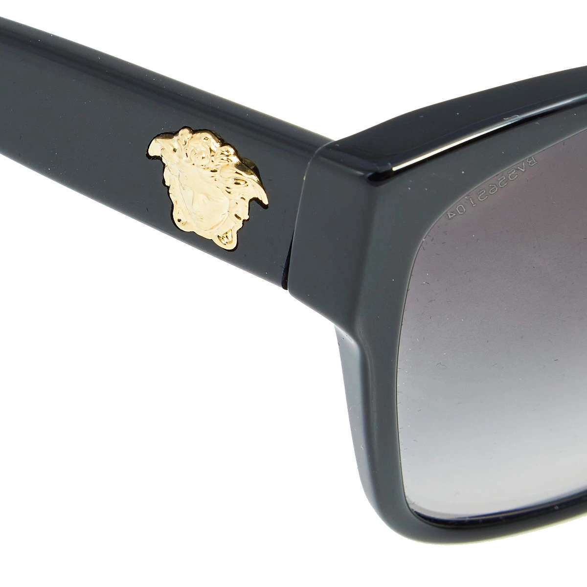 Versace Black Mod. 4277-A Medusa Gradient Square Sunglasses For Women - Image 4