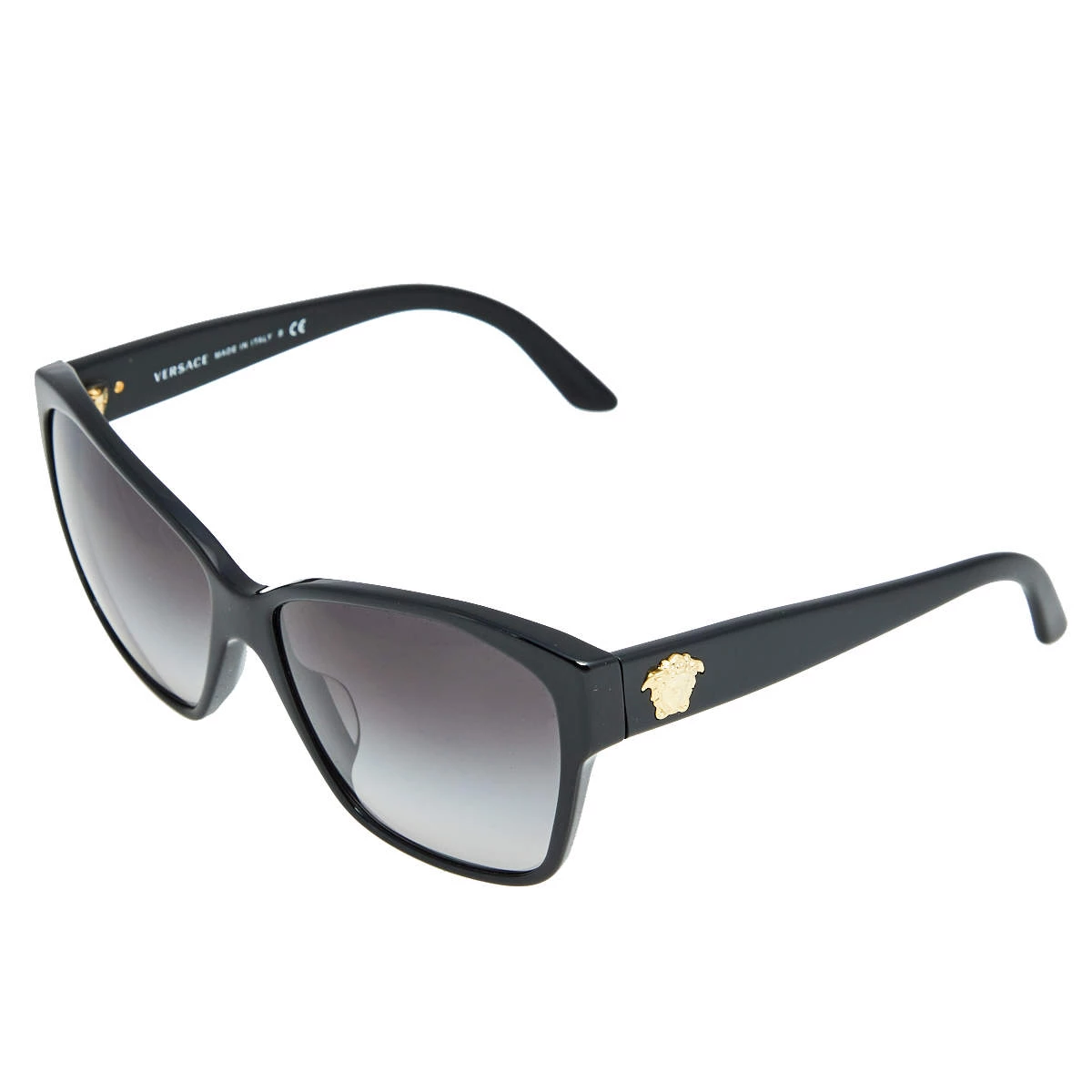 Versace Black Mod. 4277-A Medusa Gradient Square Sunglasses For Women - Image 3