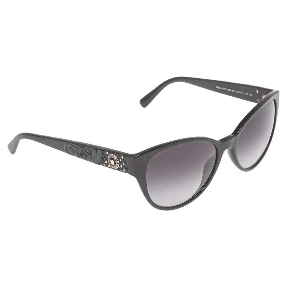 Versace Black Mod.4272 Wayfarer Gradient Sunglasses For Women