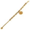 Versace Icon Medusa Gold Tone Bracelet For Women