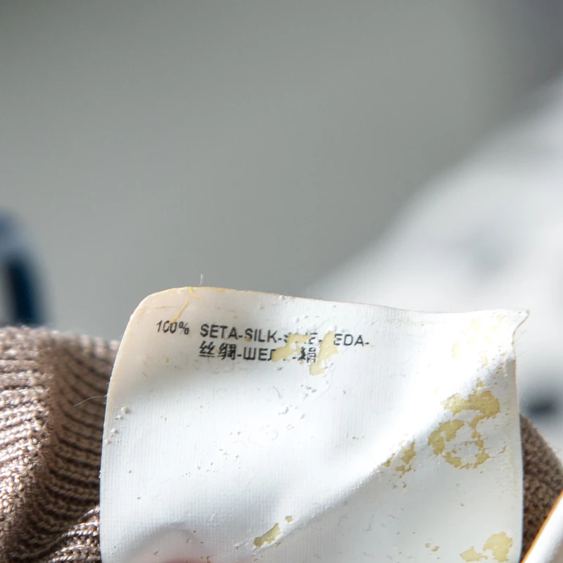 Versace Pastel Colorblock Silk Knit Perforated Panel Detail Sleeveless Top S For Women - Image 7