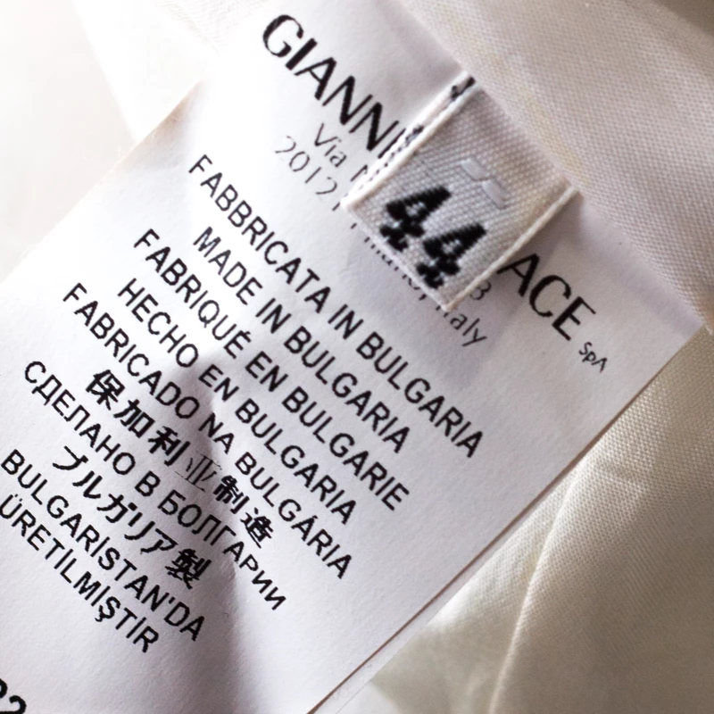 Versace Collection Multicolor Printed Cotton Stretch Sheath Skirt M For Women - Image 6