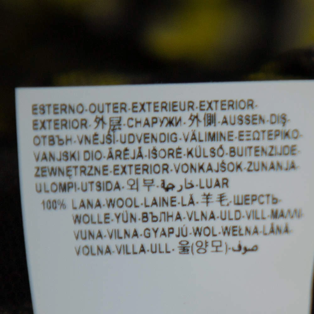 Versace Black & Yellow Wool Open Weave One Shoulder Midi Dress S For Women - Image 7