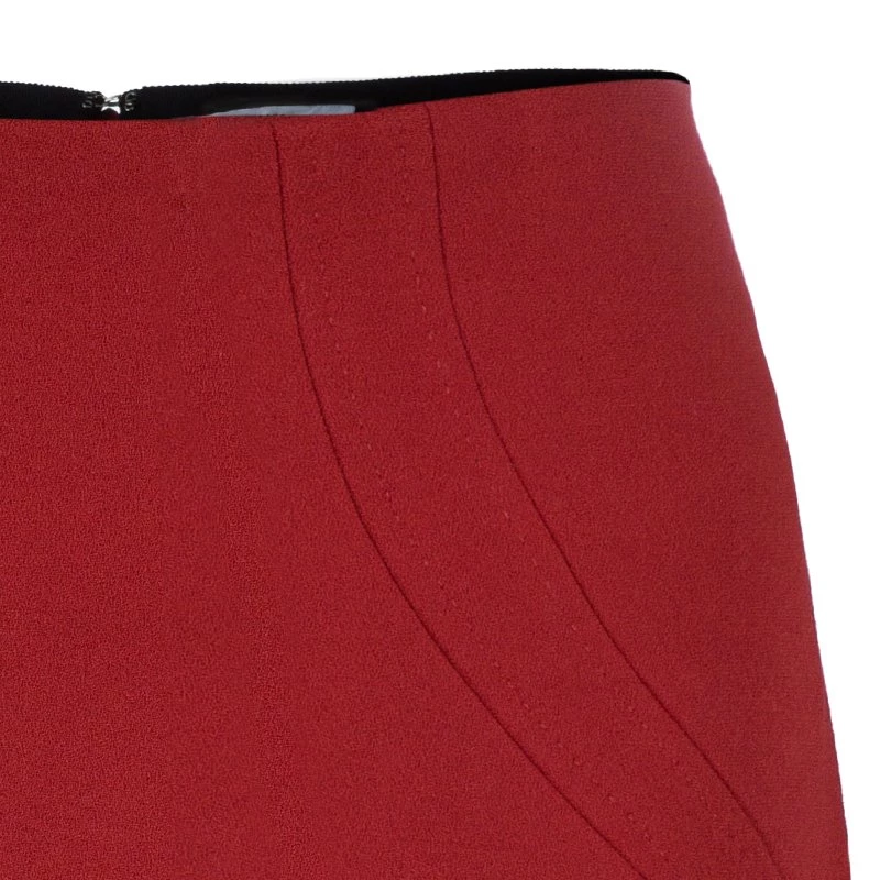 Versace Collection Red Pencil Skirt M For Women - Image 4