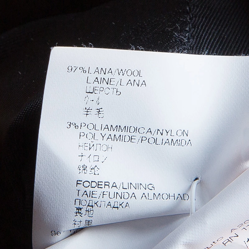 Versace Black Button Detail Long Sleeve Dress S For Women - Image 11