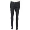 Versace Navy Blue Denim & Black Jersey Jeggings M For Women
