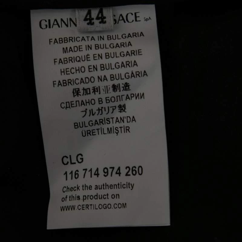 Versace Black Printed Cotton High Waisted Shorts M For Women - Image 7