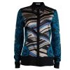 Versace Collection Multicolor Printed Silk Shirt S For Women