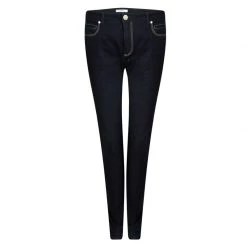 Versace Collection Indigo Denim Straight Fit Jeans M For Women