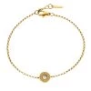 Versace Diamond 18k Yellow Gold Soft Bracelet For Women