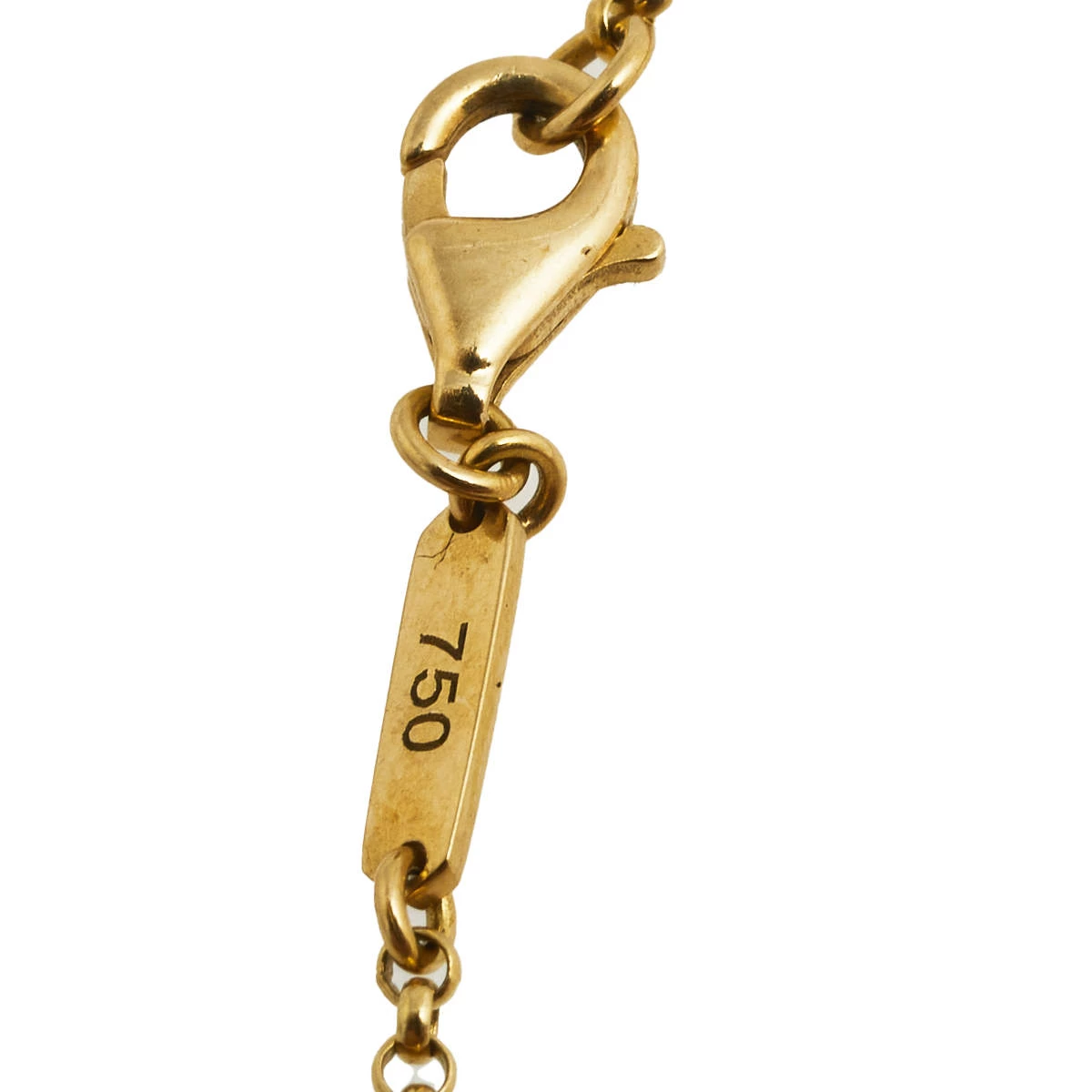 Versace Medusa Diamond 18k Yellow Gold Soft Charm Bracelet For Women - Image 6