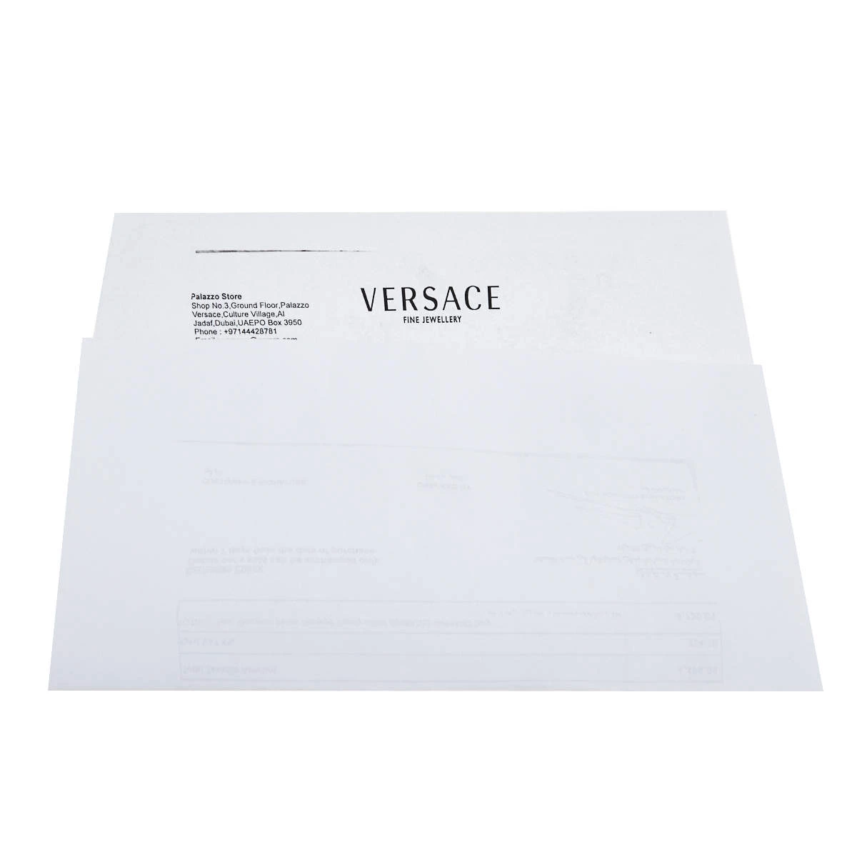 Versace Greca Diamond 18k Yellow Gold Chain Necklace For Women - Image 6