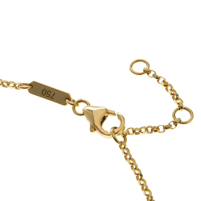 Versace Silver & 18k Gold Medusa Necklace For Women - Image 5
