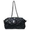 Versace Black Patent Leather Satchel For Women