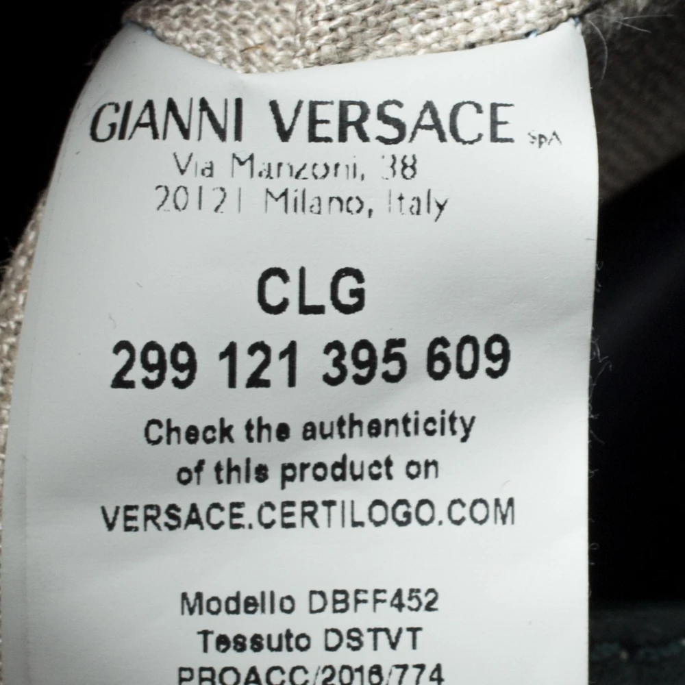 Versace Multicolor Leather Palazzo Tote For Women - Image 8