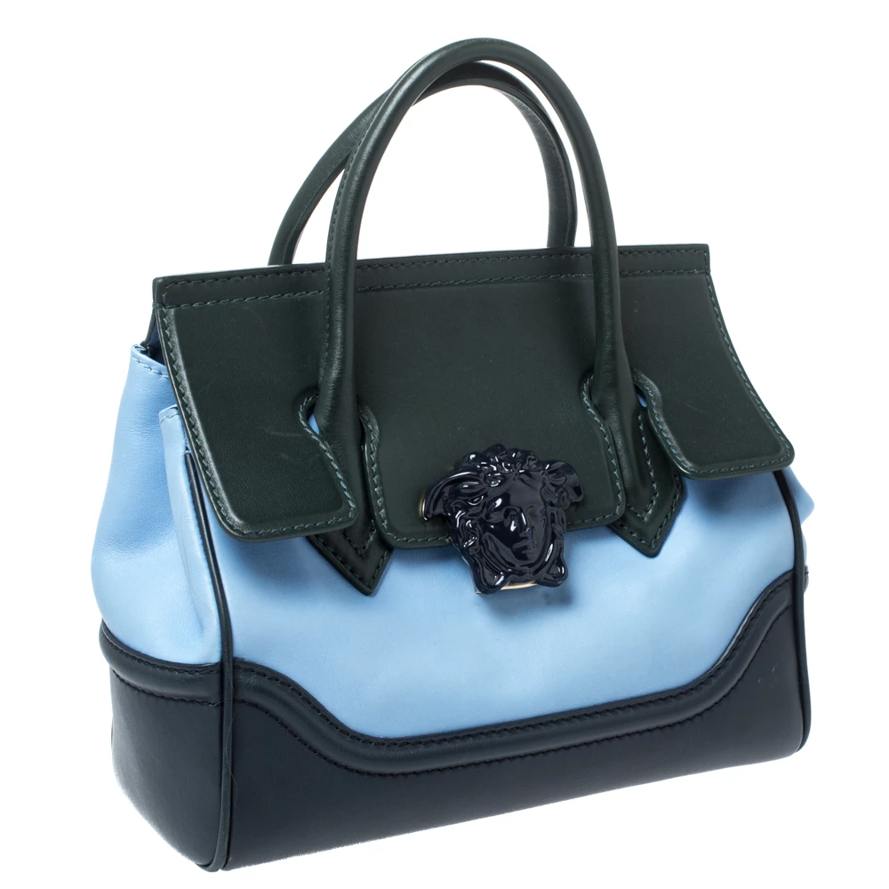 Versace Multicolor Leather Palazzo Tote For Women - Image 3